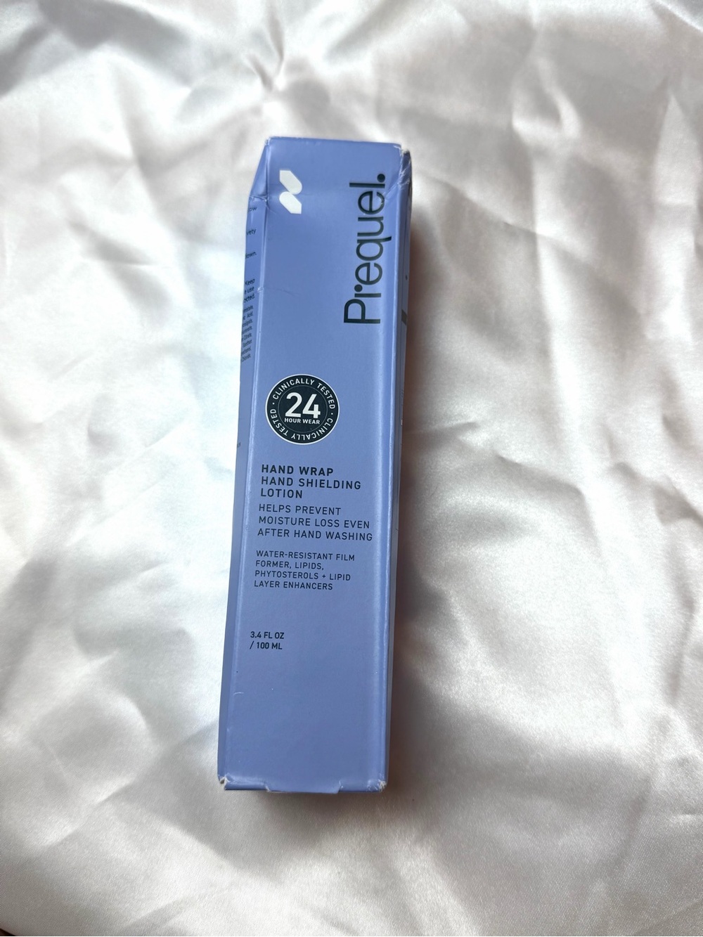 Prequel Hand Wrap Shielding Hand Cream Dry Cracked Hands 3.4 oz Moisturizer